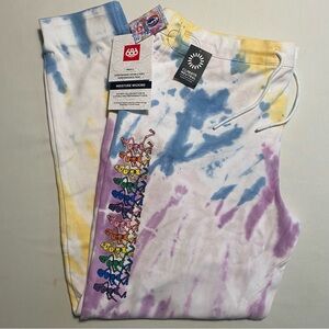 686 Grateful Dead Everywhere Double Knit Performance Pant Men 3XL Tie Dye Sweats